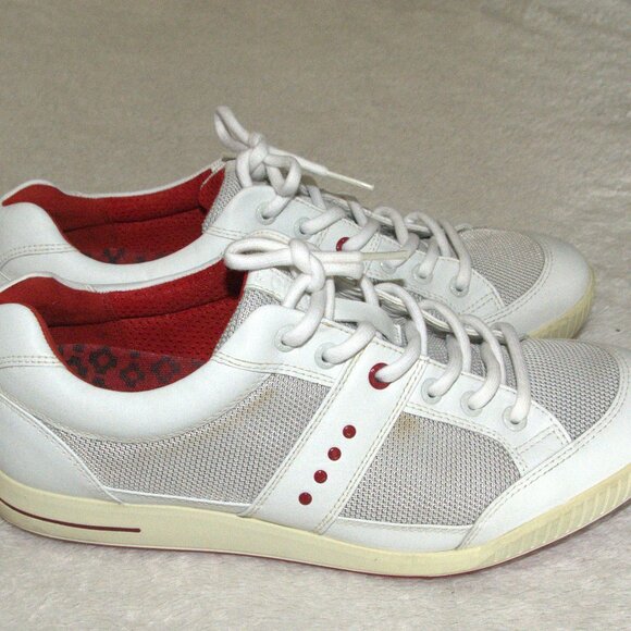 Ecco Men's Street Retro Hybrid Spikeless Golf Shoes size 42 - Picture 1 of 6
